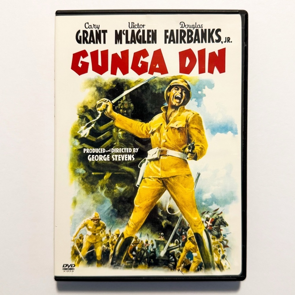 Gunga Din DVD – Cary Grant, Victor McLaglen, Douglas Fairbanks Jr - Classic